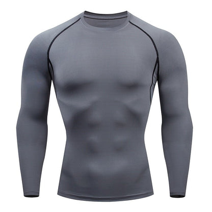 best Men Compression Running T Shirt Fitness Tight Long Sleeve Sport Tshirt Training Jogging Shirts Gym Sportswear Quick Dry Rashgard 0 shop online at M2K Trends for