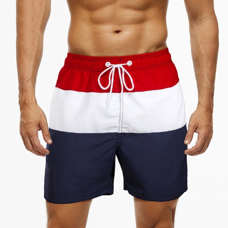 best Men&#39;s Shorts Casual Cotton Workout Short Pants Drawstring Beach Shorts With Pockets Swim Trunks Stripe Plus size Beach Shorts 0 shop online at M2K Trends for