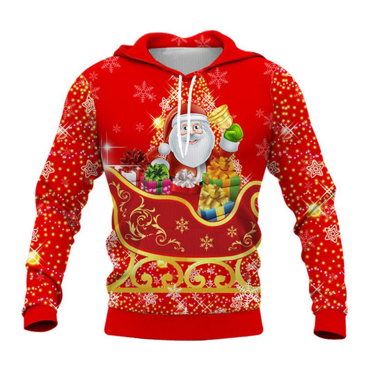 best Men's And Women's Fashion Christmas Printed Hoodie 0 shop online at M2K Trends for