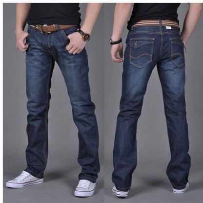 best Men's Denim Long Pants Trendy Men's Denim Straight-Leg Pants Clothing shop online at M2K Trends for mens pants