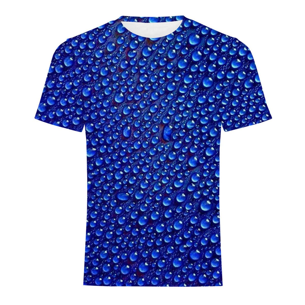 best Mens Fashion Casual Digital Print Crew Neck T-shirt 0 shop online at M2K Trends for