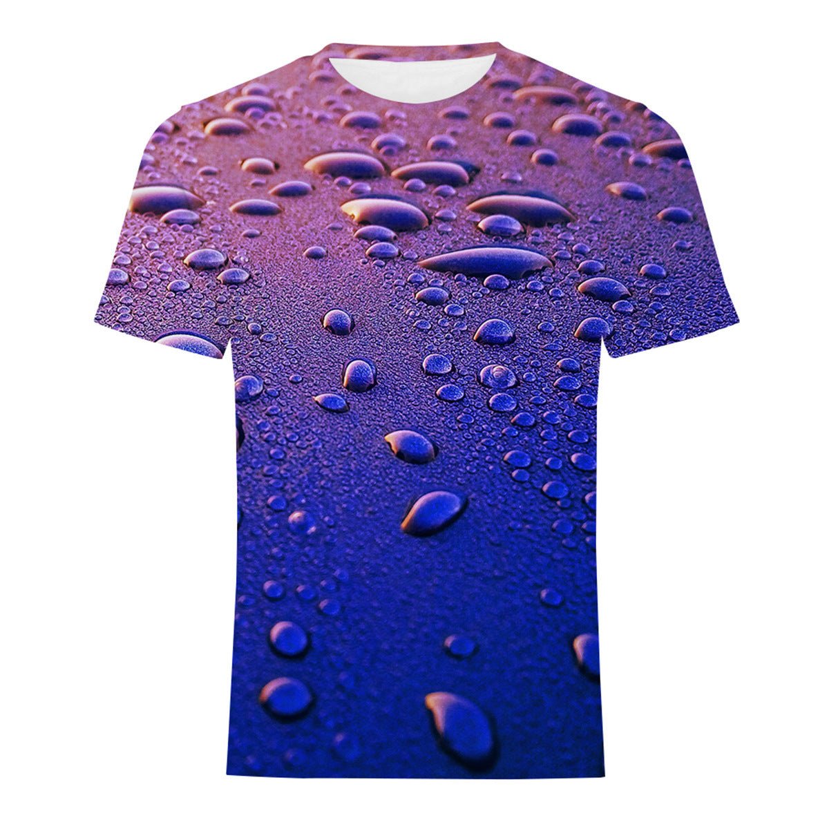 best Mens Fashion Casual Digital Print Crew Neck T-shirt 0 shop online at M2K Trends for