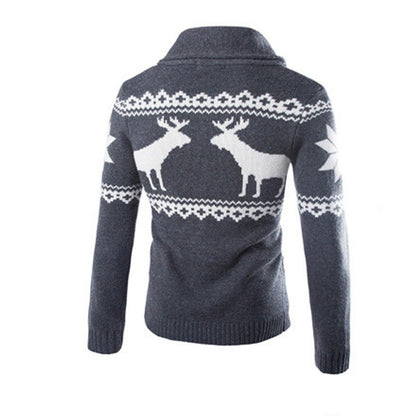 best Men's fawn sweater Christmas cardigan sweater 0 shop online at M2K Trends for