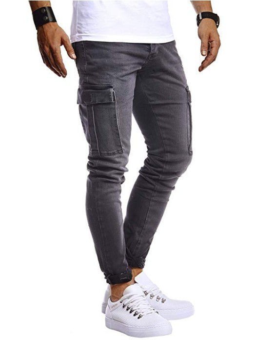 best Men's Hip-Hop Washed Casual Sports Pants And Jeans 0 shop online at M2K Trends for