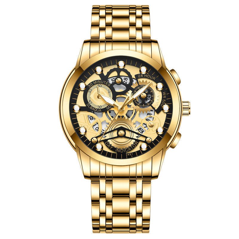 best Men's Hollow Non-mechanical Business Watch 0 shop online at M2K Trends for