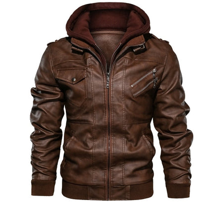 best Men'S Jacket Coat Leather Pu Removable C Ap 0 shop online at M2K Trends for