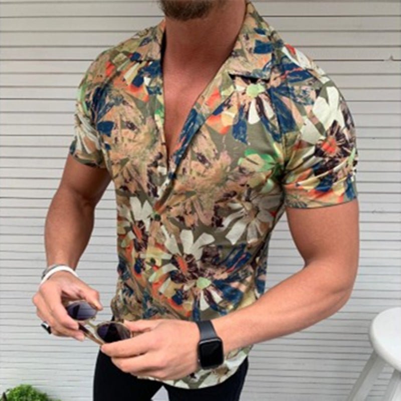 best Men's printed short sleeve Clothing shop online at M2K Trends for