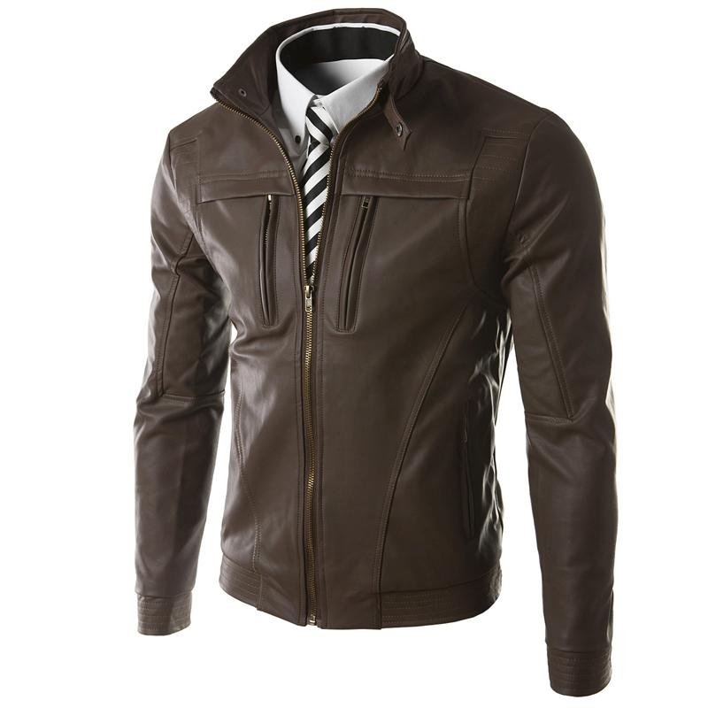 best Men's PU leather jacket 0 shop online at M2K Trends for