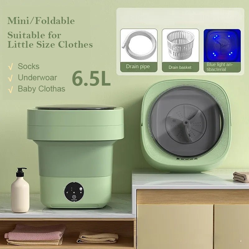 best Mini Foldable Washing Machine Portable Mini Socks Underwear Panties Washing Machine Big Capacity 3 Models With Spinning Dry Gadgets 0 shop online at M2K Trends for