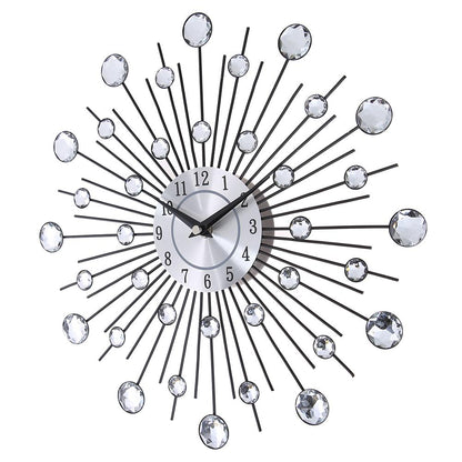 best Mirror Sun Silver Wall Clocks clock shop online at M2K Trends for