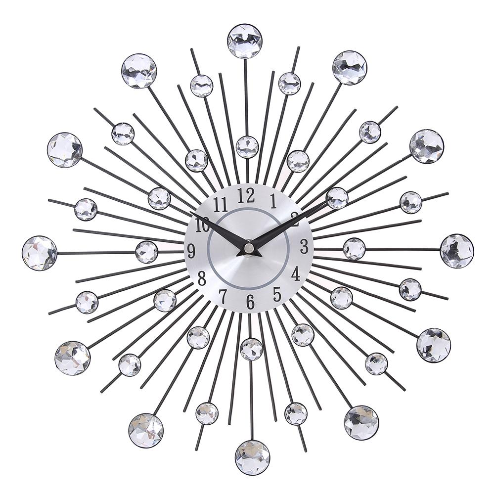 best Mirror Sun Silver Wall Clocks clock shop online at M2K Trends for