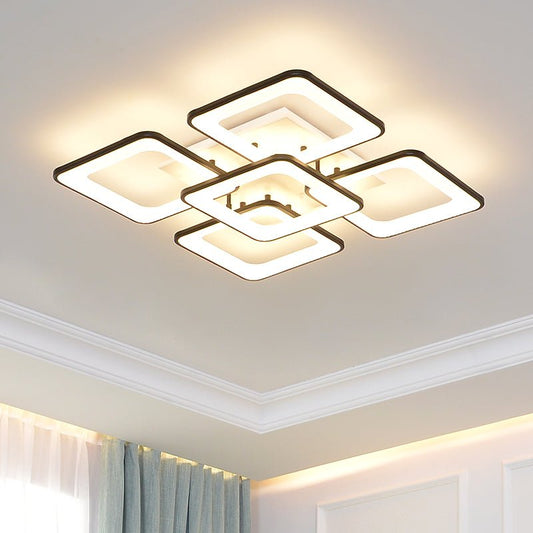 best Modern led ceiling lights for living room bedroom Painted 90 265V led Lighting shop online at M2K Trends for Ceiling Lights