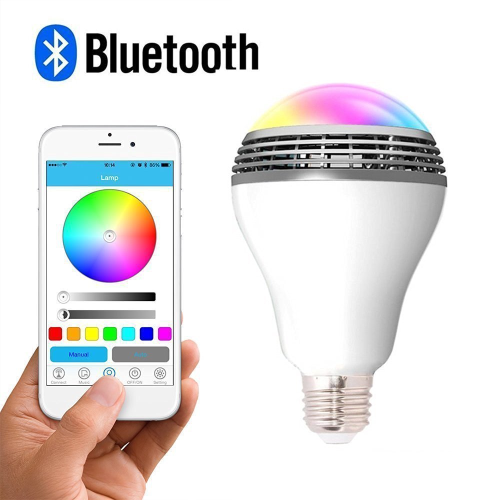 best Mood Light & Speaker: 1 Bulb, Endless Fun LED bulbs shop online at M2K Trends for 180 Degree Beam Angle Bulb