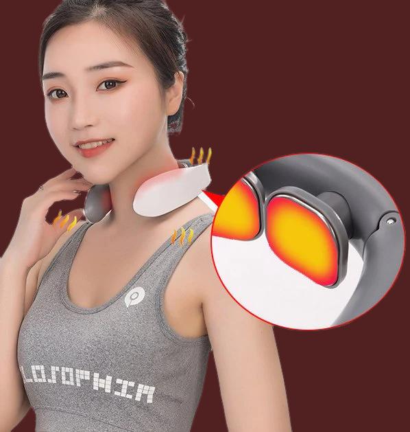 best Neck Massager Head Relax Muscle Vibration Massage USB Charging Electric Therapy Cervical Relief Pain Health Care Tool 0 shop online at M2K Trends for