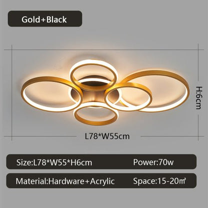 best NEO Gleam Modern ceiling chandelier lights for living room Studyroom Lighting shop online at M2K Trends for Ceiling Lights & Fans