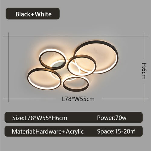 best NEO Gleam Modern ceiling chandelier lights for living room Studyroom Lighting shop online at M2K Trends for Ceiling Lights & Fans