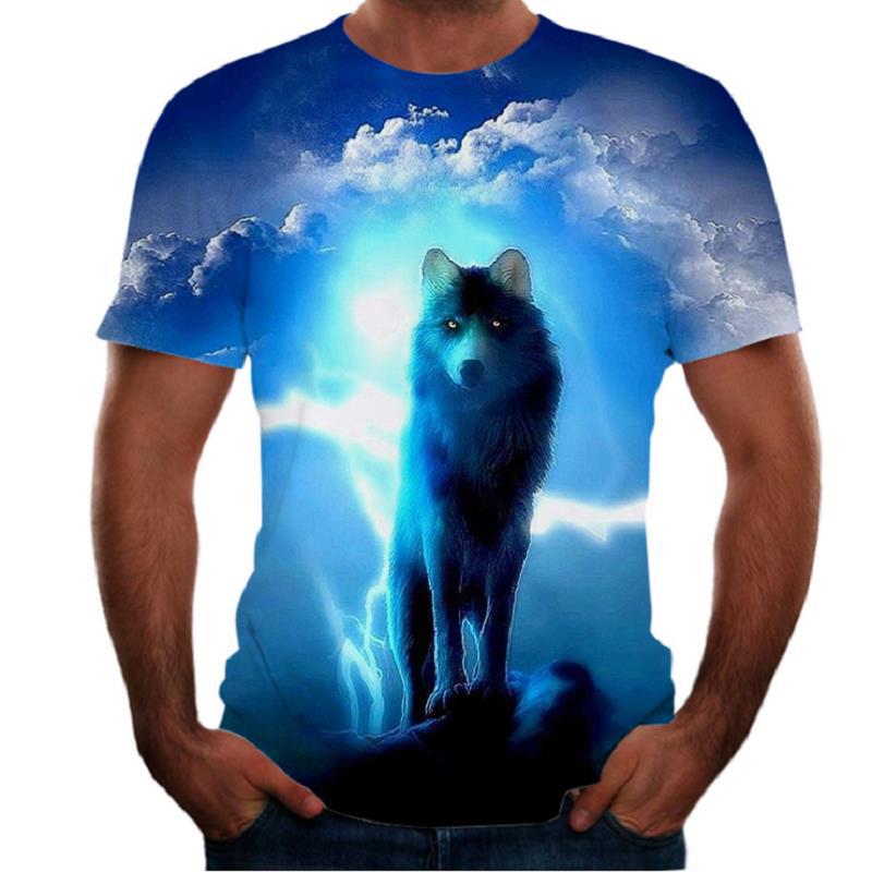 best New Animal Print 3d T-shirt Men's Short Sleeve Clothing shop online at M2K Trends for