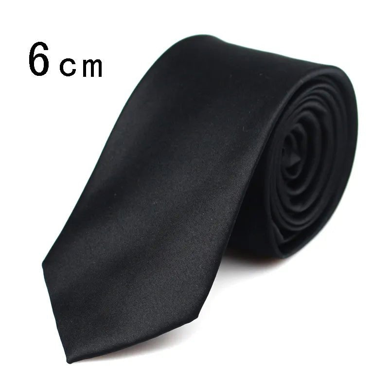 best New Classic Black Ties for Men Silk Mens Neckties for Wedding Party Business Adult Neck Tie 3 Sizes Casual Solid Tie shop online at M2K Trends for