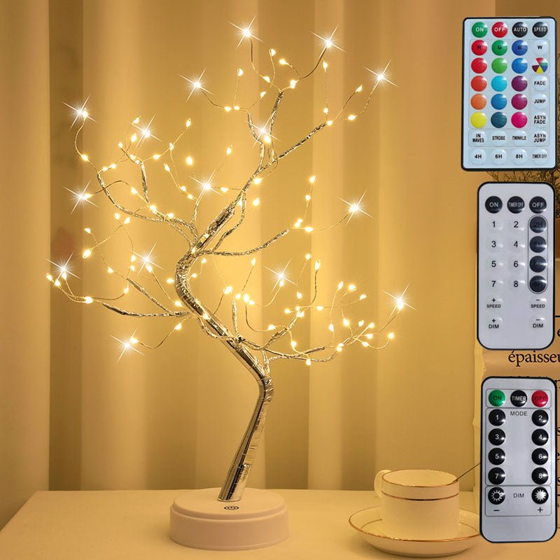 best New Colored Light, Starry Sky LED, Copper Wire, Rice Tree Lamp 0 shop online at M2K Trends for