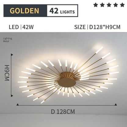 best New led Chandelier For Living Room Bedroom Home chandelier Modern Led Lighting shop online at M2K Trends for Ceiling Lights & Fans