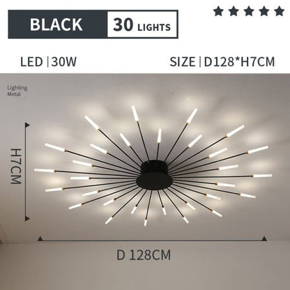 best New led Chandelier For Living Room Bedroom Home chandelier Modern Led Lighting shop online at M2K Trends for Ceiling Lights & Fans