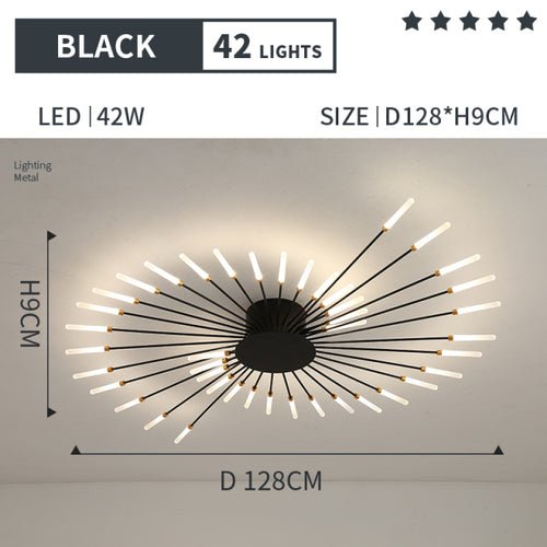 best New led Chandelier For Living Room Bedroom Home chandelier Modern Led Lighting shop online at M2K Trends for Ceiling Lights & Fans