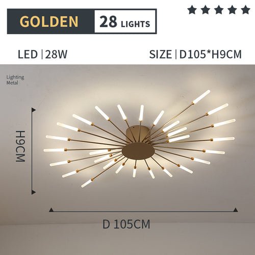 best New led Chandelier For Living Room Bedroom Home chandelier Modern Led Lighting shop online at M2K Trends for Ceiling Lights & Fans