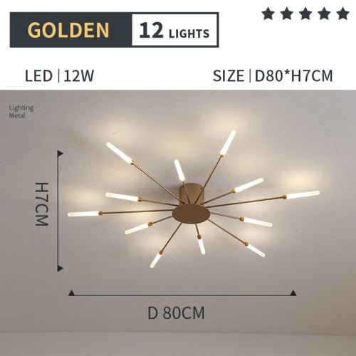 best New led Chandelier For Living Room Bedroom Home chandelier Modern Led Lighting shop online at M2K Trends for Ceiling Lights & Fans