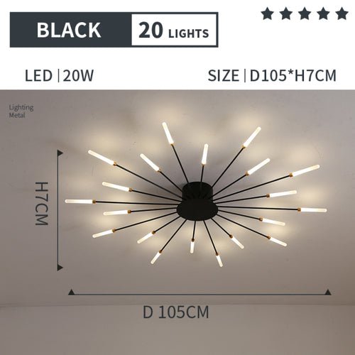 best New led Chandelier For Living Room Bedroom Home chandelier Modern Led Lighting shop online at M2K Trends for Ceiling Lights & Fans