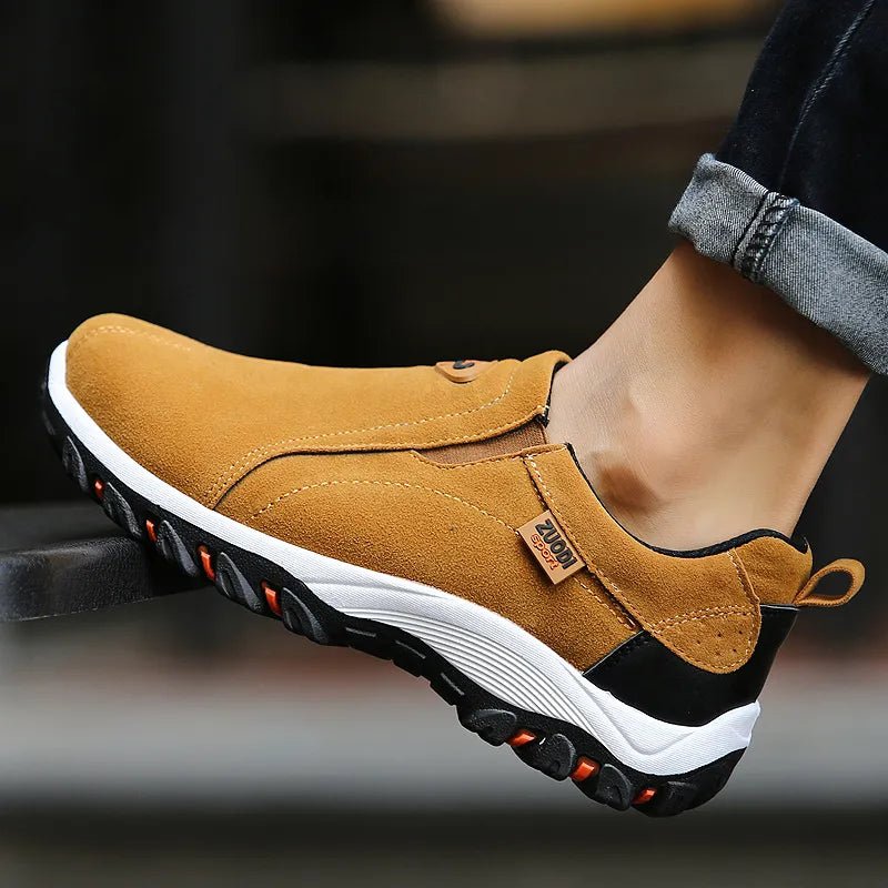 best New Men's Casual Sneakers Outdoor Light Slip on Walking Shoes for Men Loafers Breathable Flat Shoes Male Footwear Plus Size 48 shop online at M2K Trends for