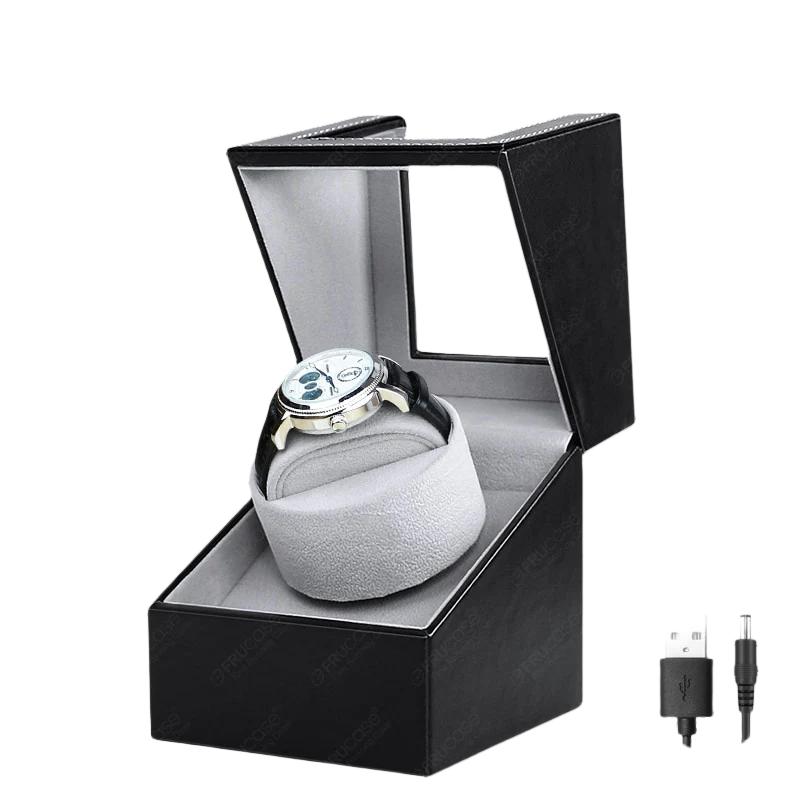 best [Newly Upgraded] FRUCASE PU Watch Winder for Automatic Watches Watch Box 1-0 / 2-0 Jewelry & Watches shop online at M2K Trends for