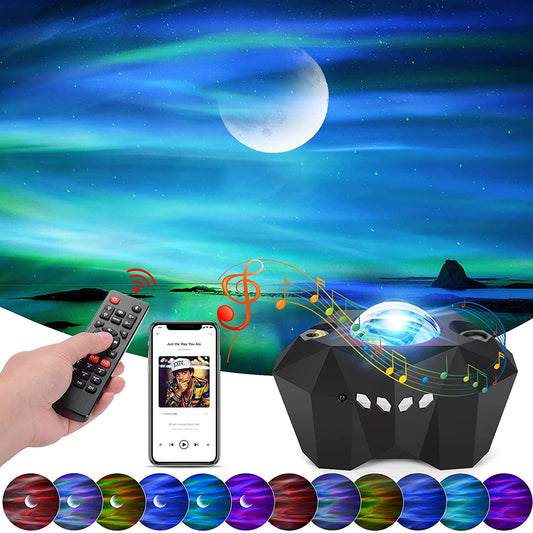 best Northern Lights Galaxy Projector Aurora Star Projector Night Light Lighting shop online at M2K Trends for LED Lamps