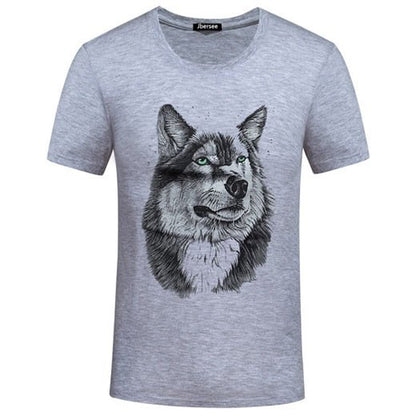 best One Piece Summer Men T-shirts Tee Shirt Cotton Casual Men Tshirt 5XL Short Sleeve 3D T Shirt for Men Wolf Men T-shirt homme shop online at M2K Trends for