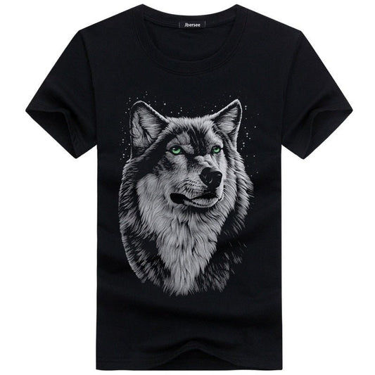 best One Piece Summer Men T-shirts Tee Shirt Cotton Casual Men Tshirt 5XL Short Sleeve 3D T Shirt for Men Wolf Men T-shirt homme shop online at M2K Trends for