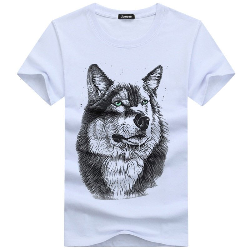 best One Piece Summer Men T-shirts Tee Shirt Cotton Casual Men Tshirt 5XL Short Sleeve 3D T Shirt for Men Wolf Men T-shirt homme shop online at M2K Trends for