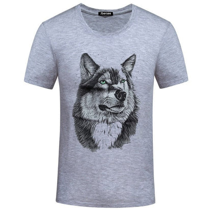 best One Piece Summer Men T-shirts Tee Shirt Cotton Casual Men Tshirt 5XL Short Sleeve 3D T Shirt for Men Wolf Men T-shirt homme shop online at M2K Trends for