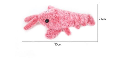 best Pet Toys Electric Jumping Shrimp USB Charging Simulation Lobster Funny Cat Plush Pets Toy Pet Toys Electric Jumping Shrimp shop online at M2K Trends for Pet Toys Electric Jumping Shrimp