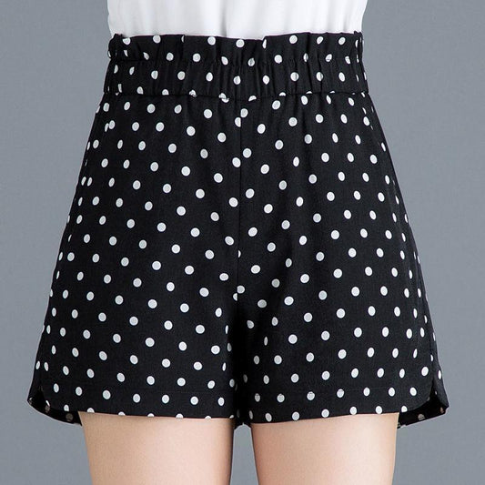 best Polka Dot Plaid Shorts Women Summer 0 shop online at M2K Trends for