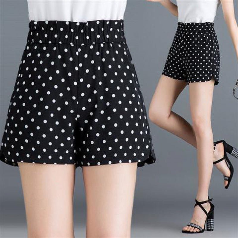 best Polka Dot Plaid Shorts Women Summer 0 shop online at M2K Trends for