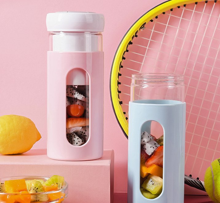 best Portable Blender Electric Fruit Juicer USB Rechargeable Smoothie Blender Mini Fruit Juice Maker Handheld Kitchen Mixer Vegetable Blenders Portable Blender shop online at M2K Trends for Fruit Juicer USB Rechargeable Smoothie Blender