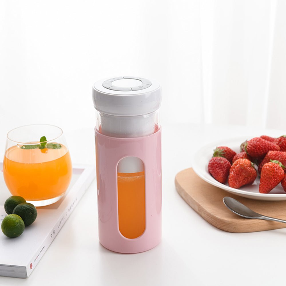 best Portable Blender Electric Fruit Juicer USB Rechargeable Smoothie Blender Mini Fruit Juice Maker Handheld Kitchen Mixer Vegetable Blenders Portable Blender shop online at M2K Trends for Fruit Juicer USB Rechargeable Smoothie Blender