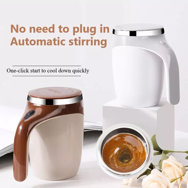 best Rechargeable Model Automatic Stirring Cup Coffee Cup High Value Electric Stirring Cup Lazy Milkshake Rotating Magnetic Water Cup Rechargeable Model Automatic Stirring Cup Coffee Cup shop online at M2K Trends for smart