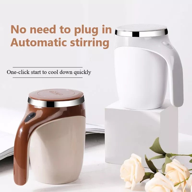 best Rechargeable Model Automatic Stirring Cup Coffee Cup High Value Electric Stirring Cup Lazy Milkshake Rotating Magnetic Water Cup Rechargeable Model Automatic Stirring Cup Coffee Cup shop online at M2K Trends for smart