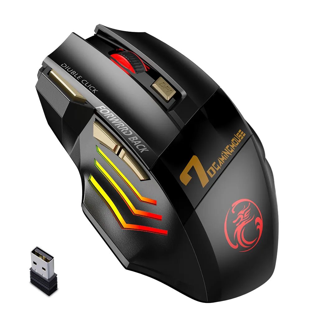 best Rechargeable Wireless Mouse Bluetooth Gamer Gaming Mouse Computer Ergonomic Mause With Backlight RGB Silent Mice For Laptop PC shop online at M2K Trends for Wireless