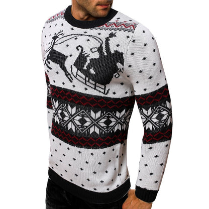 best Reindeer sweater men's sweater bottoming shirt 0 shop online at M2K Trends for