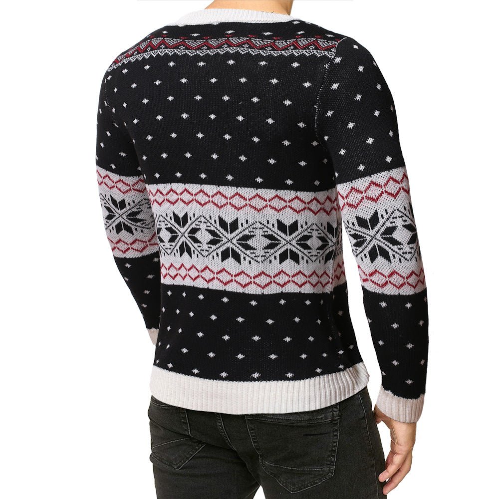 best Reindeer sweater men's sweater bottoming shirt 0 shop online at M2K Trends for