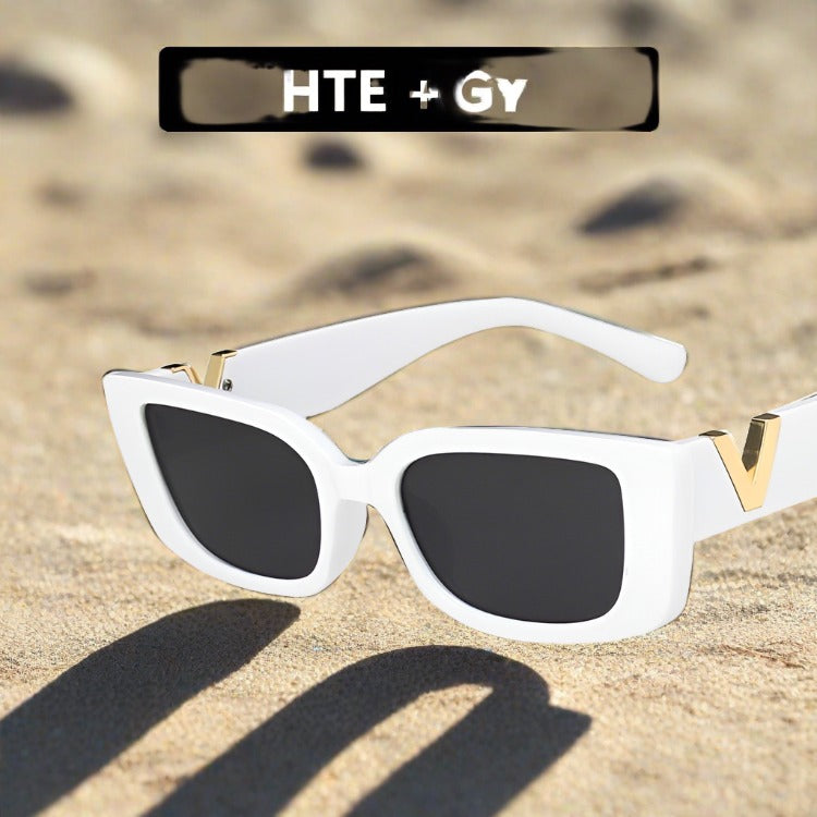 best Retro Rectangle Sunglasses Women Brand Designer Vintage Small Frame Sun Glasses Ladies Classic Black Square Oculos De Sol 0 shop online at M2K Trends for