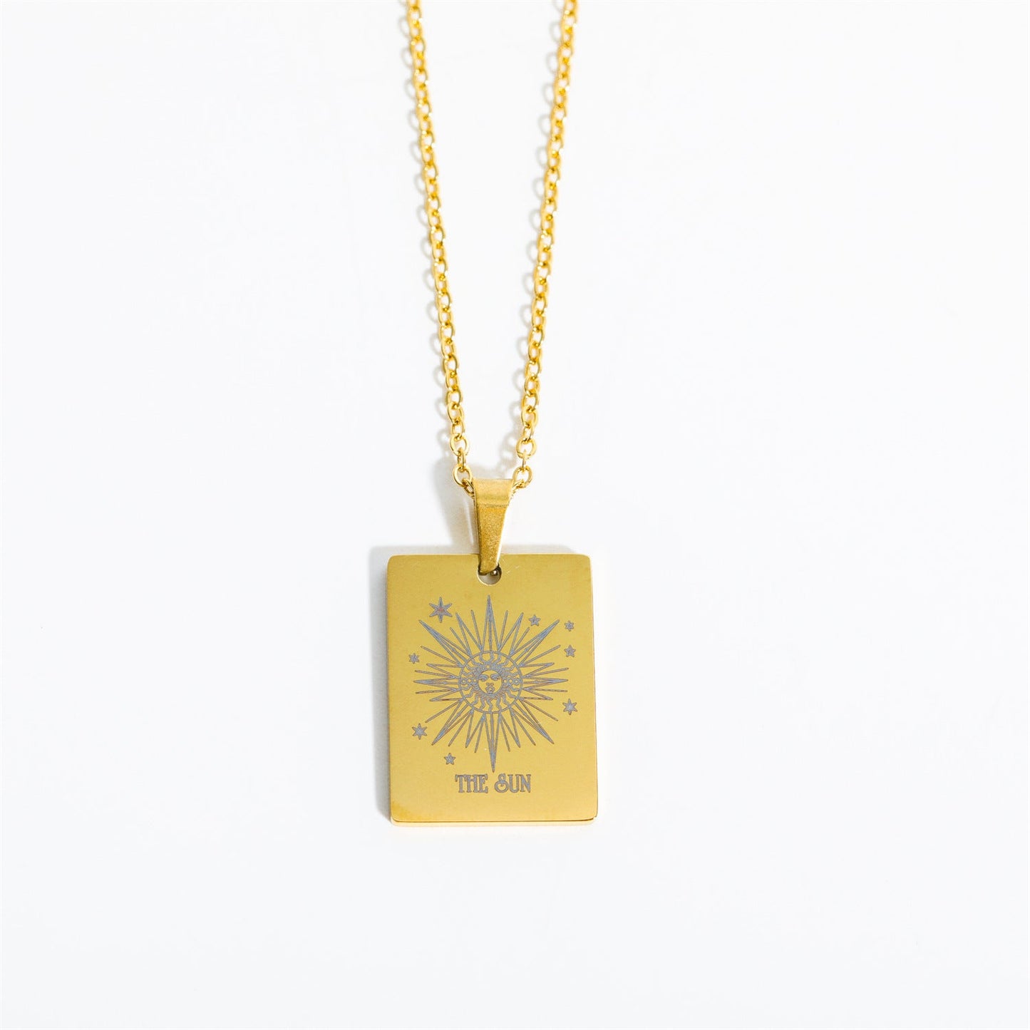 best Retro Tarot Simple Line Necklace For Women 0 shop online at M2K Trends for