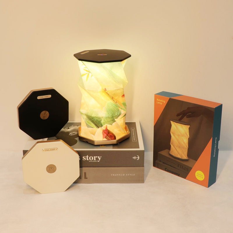 best Rotating Book Light Small Gift Folding Atmosphere Night Lamp 0 shop online at M2K Trends for