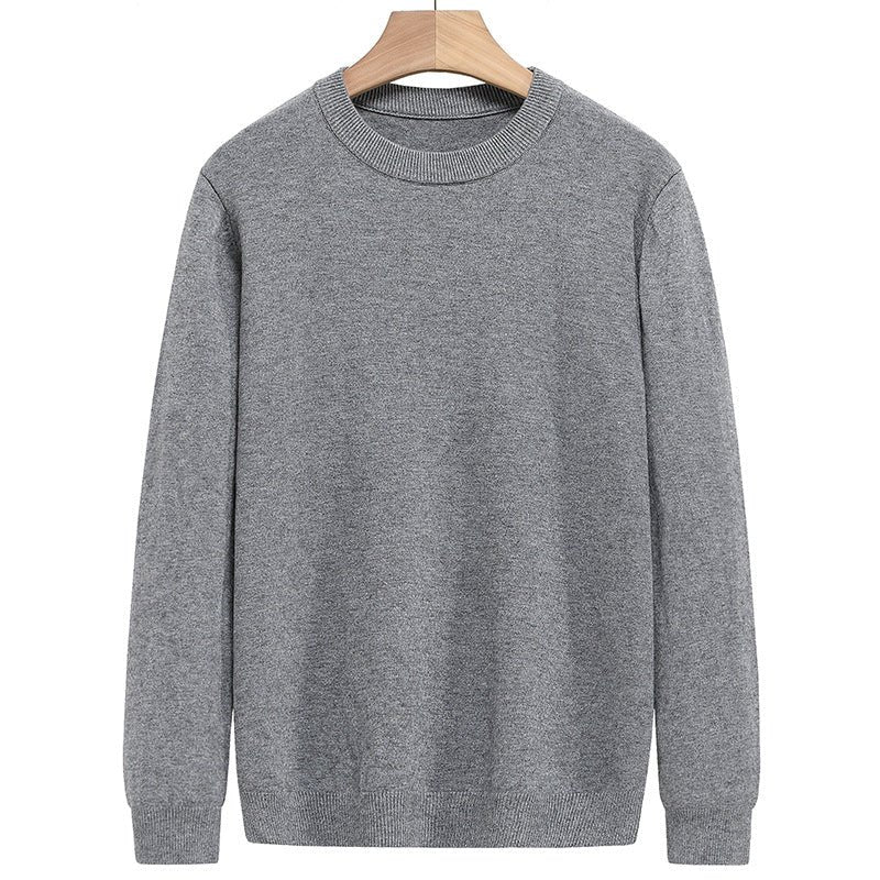best Round Neck Sweater Solid Color Sweater Knit Sweater Men 0 shop online at M2K Trends for